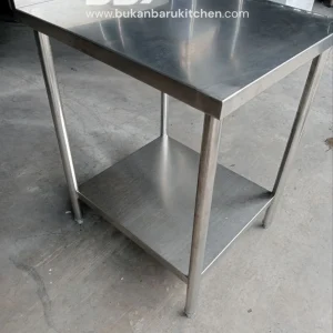 Meja 2 Susun Stainless Steel P 60 L 70 T 85