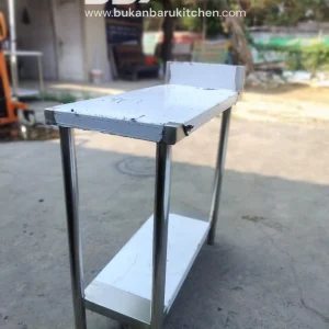 Meja Bumbu Stainless Steel Ukuran P 35cm L 80cm T 85cm