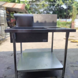 Meja Dusting Stainless Steel P 95 L 80 T 80