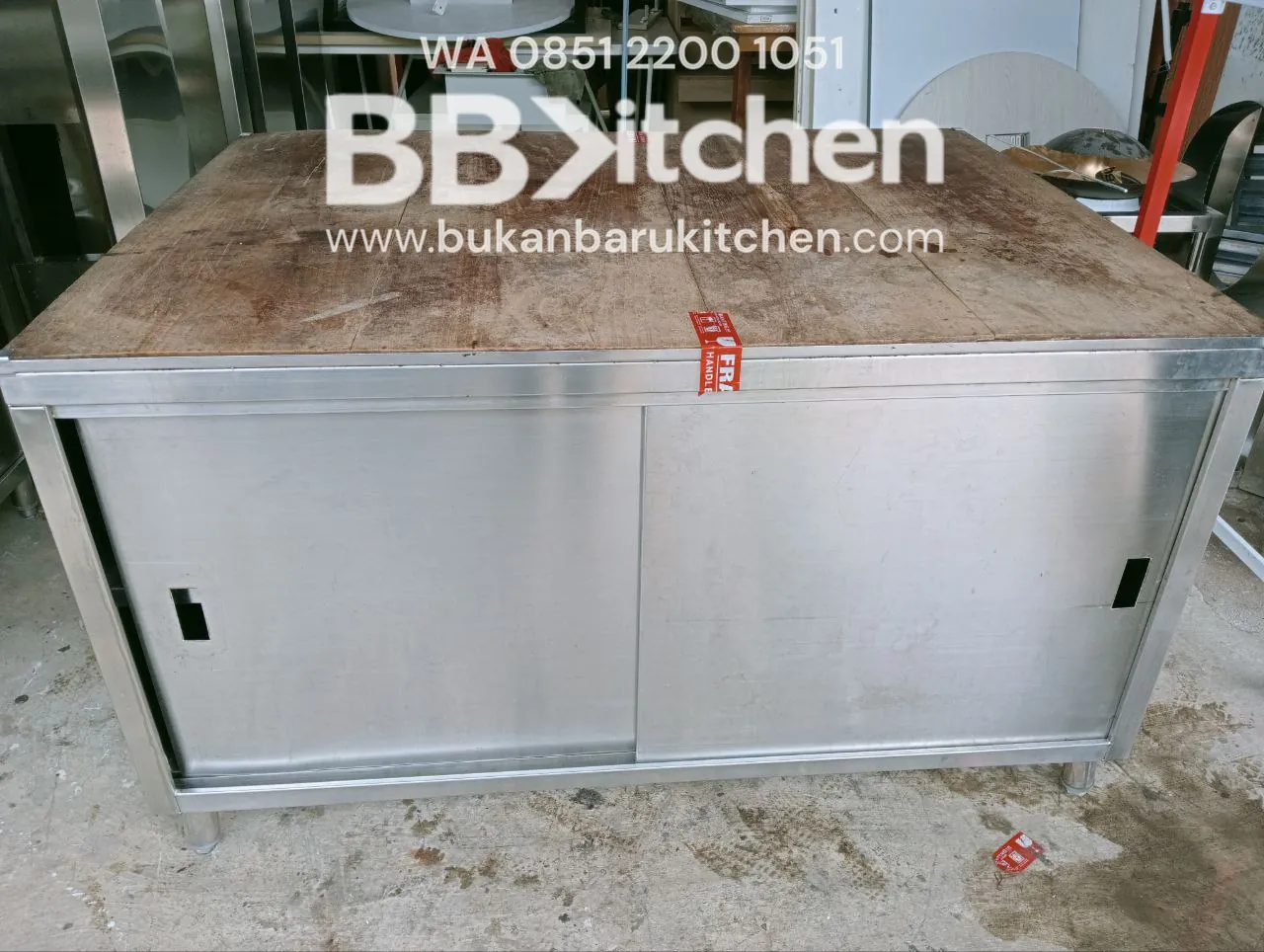 Meja Kabinet Kayu P 150 L 110 T 87 cm