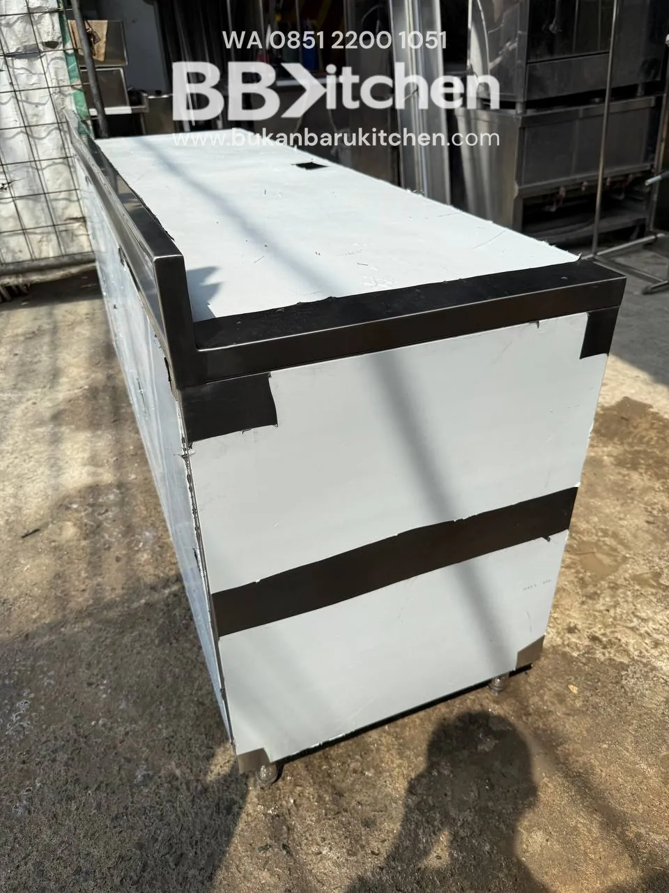 Meja Kabinet Stainless Custom - BBKitchen - Image 4