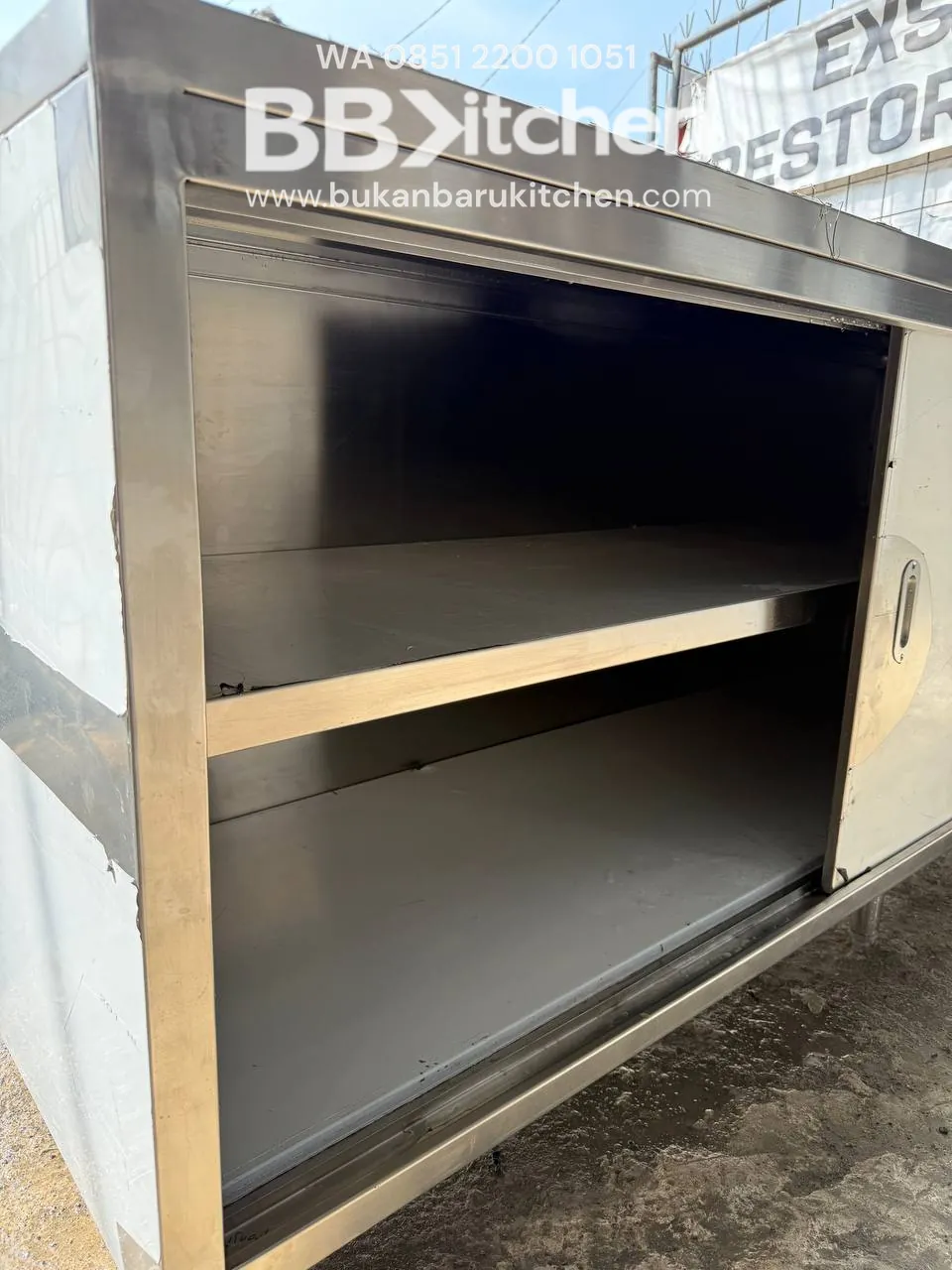 Meja Kabinet Stainless Custom - BBKitchen - Image 5