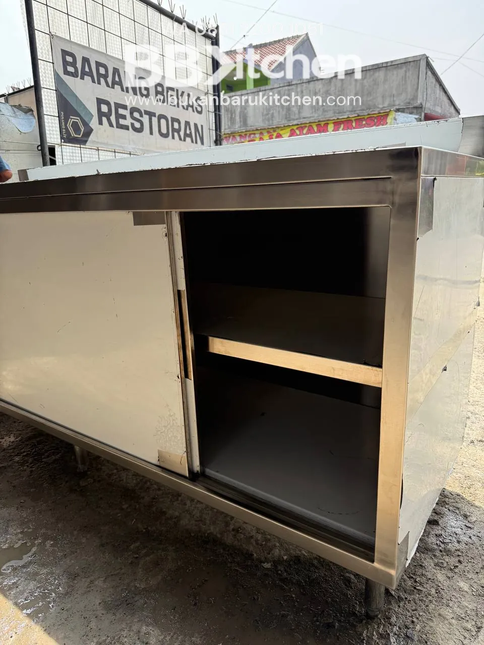 Meja Kabinet Stainless Custom - BBKitchen - Image 7