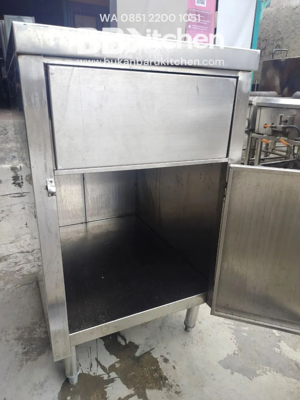 Meja Kabinet Stainless Steel P 50 L 70 T 85 - Image 5