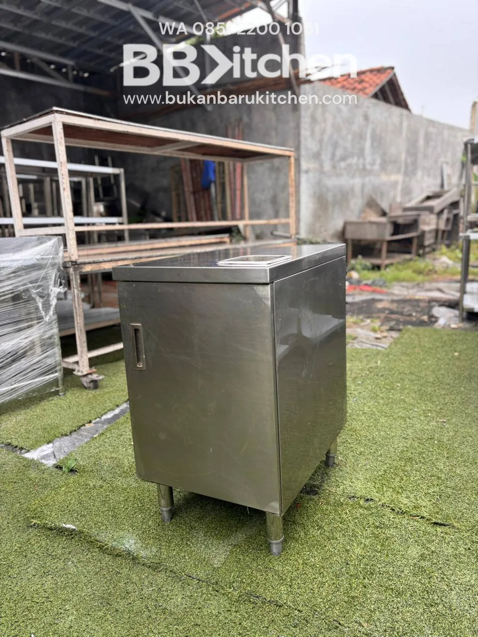 Meja Kabinet Stainless Ukuran 50x70x85 - Image 6