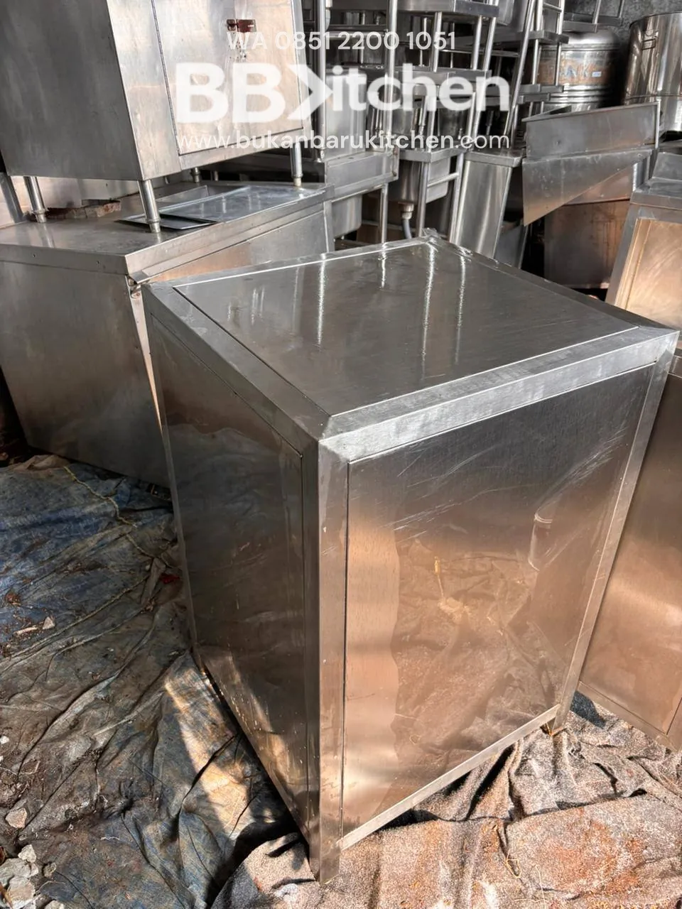 Meja Kabinet Tray 60x60x95 - 7 Tray - Image 4