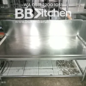 Meja Kompor Stainless 150x75x65