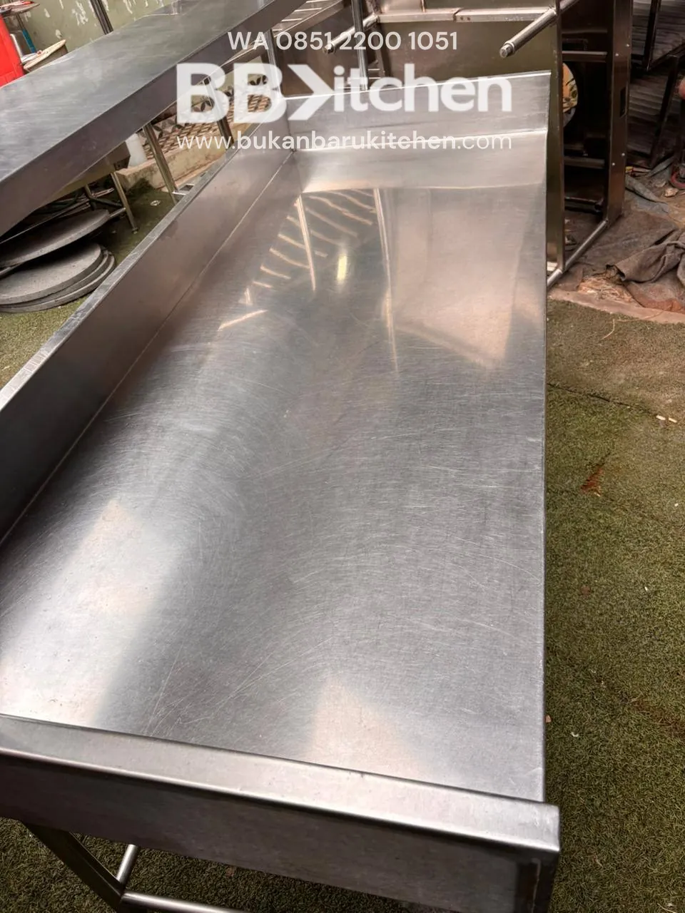 Meja Prepare 1 Susun Ukuran 200x80x85 - Image 3