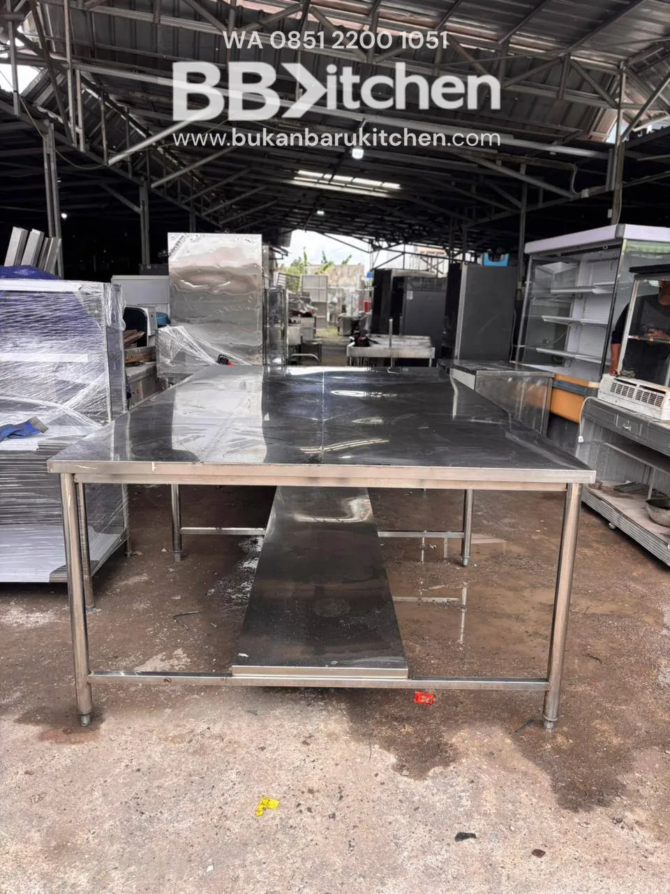 Meja Prepare 2 Susun Jumbo Ukuran 315x170x95 - Image 3