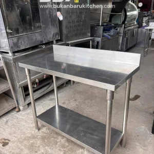 Meja Prepare 2 Susun Ukuran 100x50x85