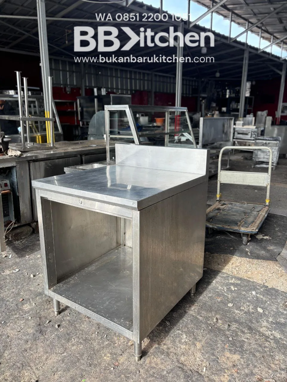 Meja Prepare 2 Susun Ukuran 70x75x85 - Image 3