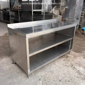 Meja Prepare Kabinet Tanpa Pintu 140x65x83