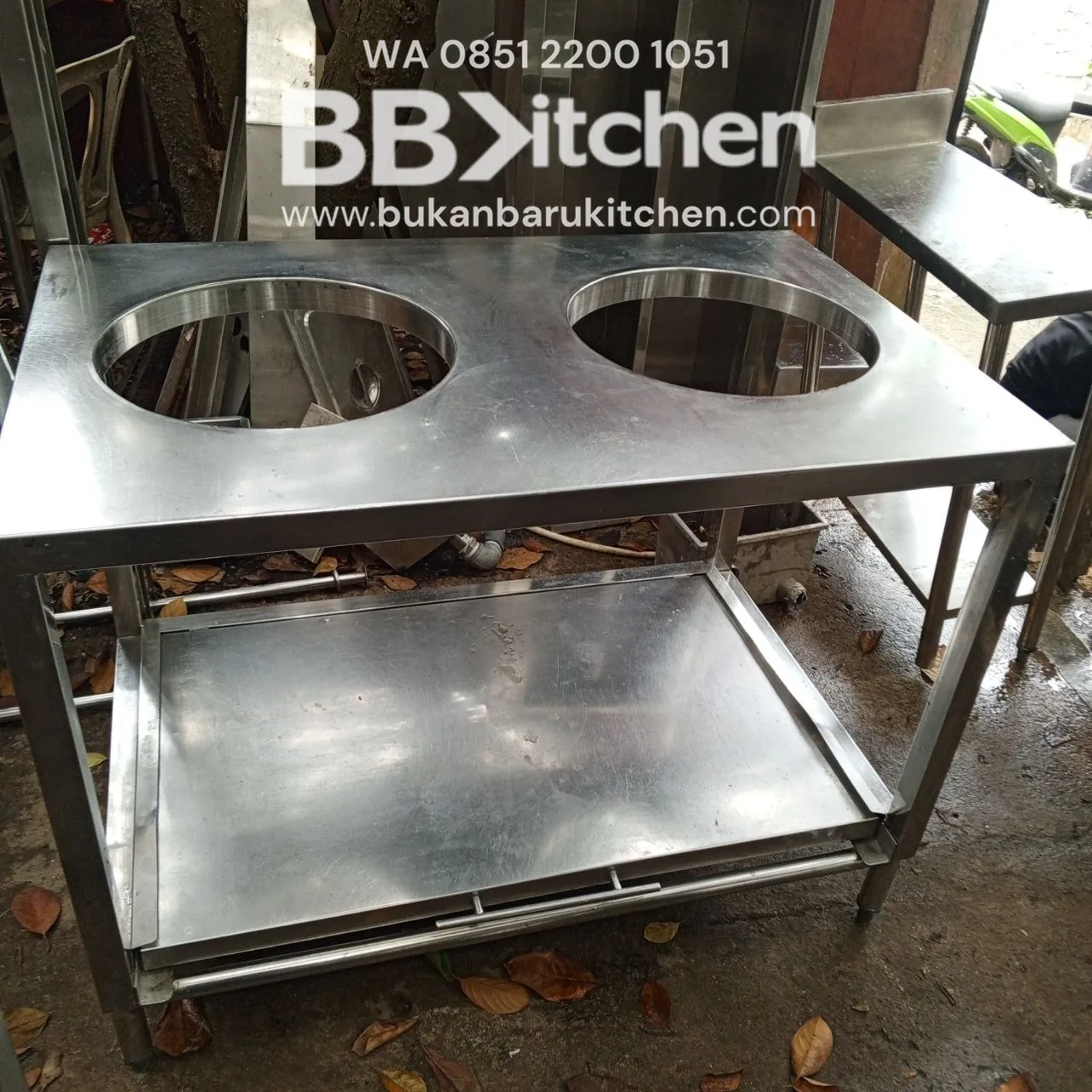 Meja Raiscoker 2 Susun Ukuran 110x70x85 - Image 2