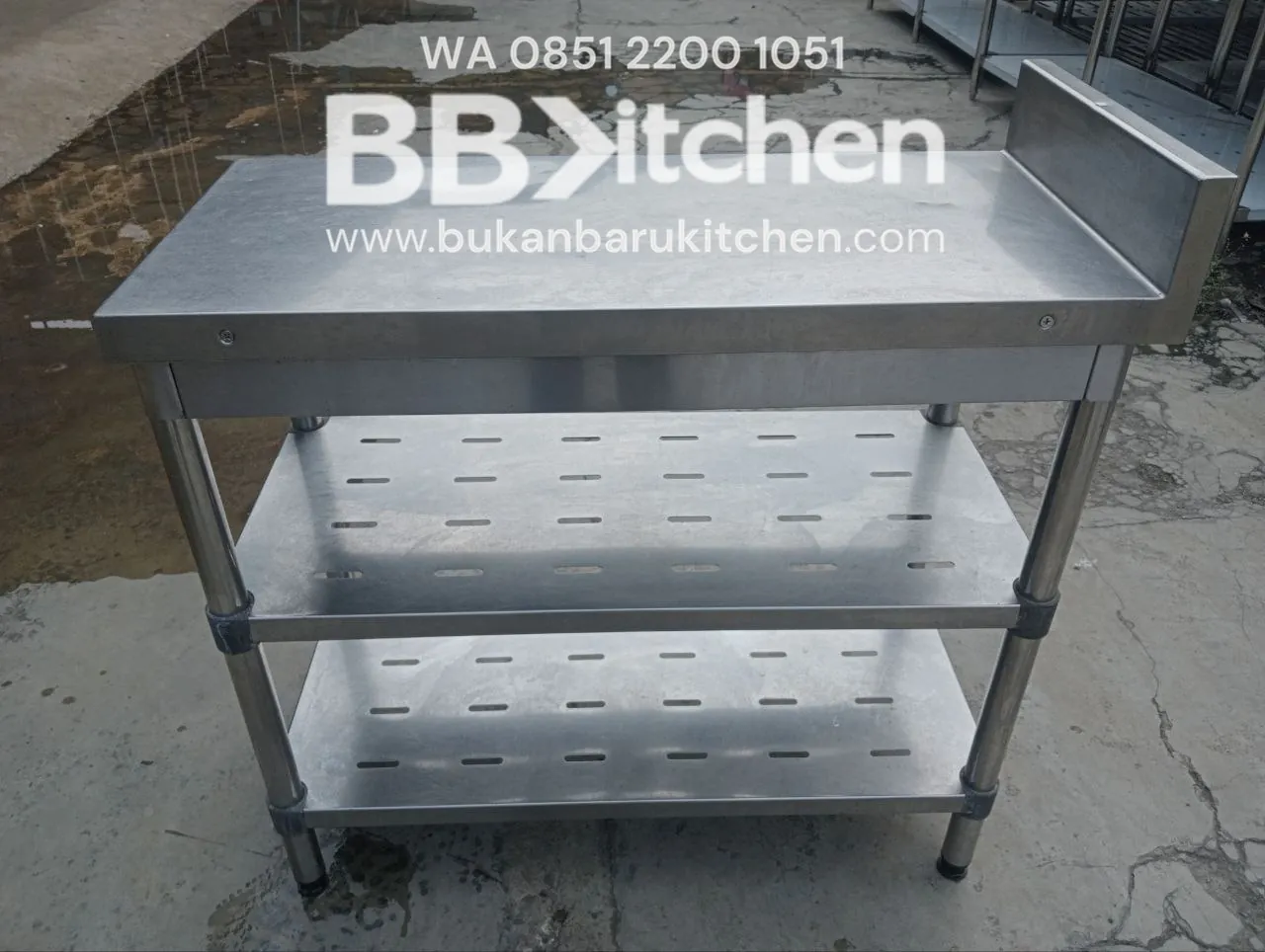 Meja Stainless 3 Susun P90 L40 T81 - Image 4