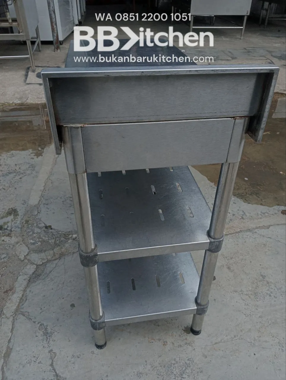 Meja Stainless 3 Susun P90 L40 T81 - Image 6