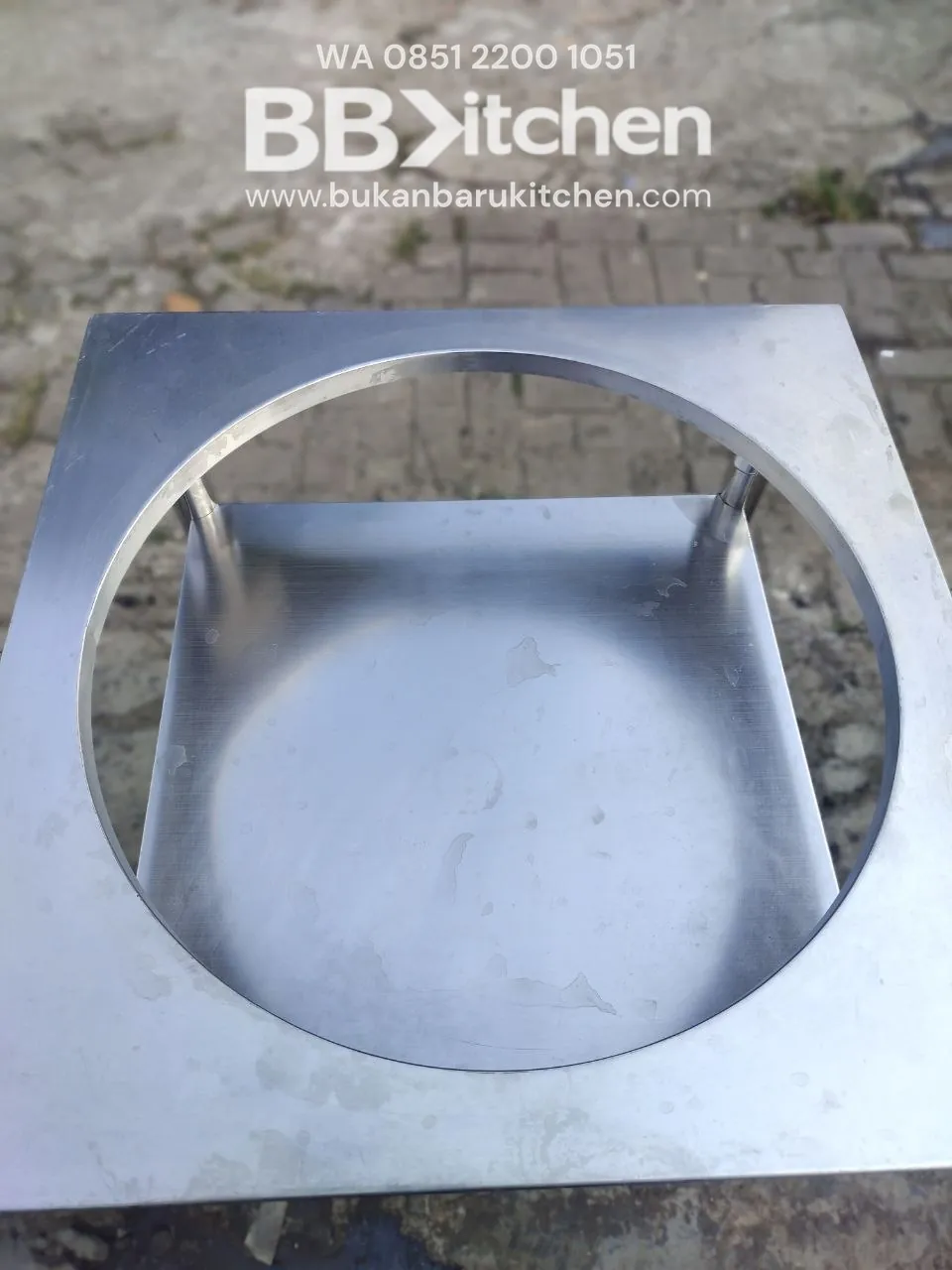 Meja Stainless Steel untuk Rice Cooker P55 L55 T85 - Image 8