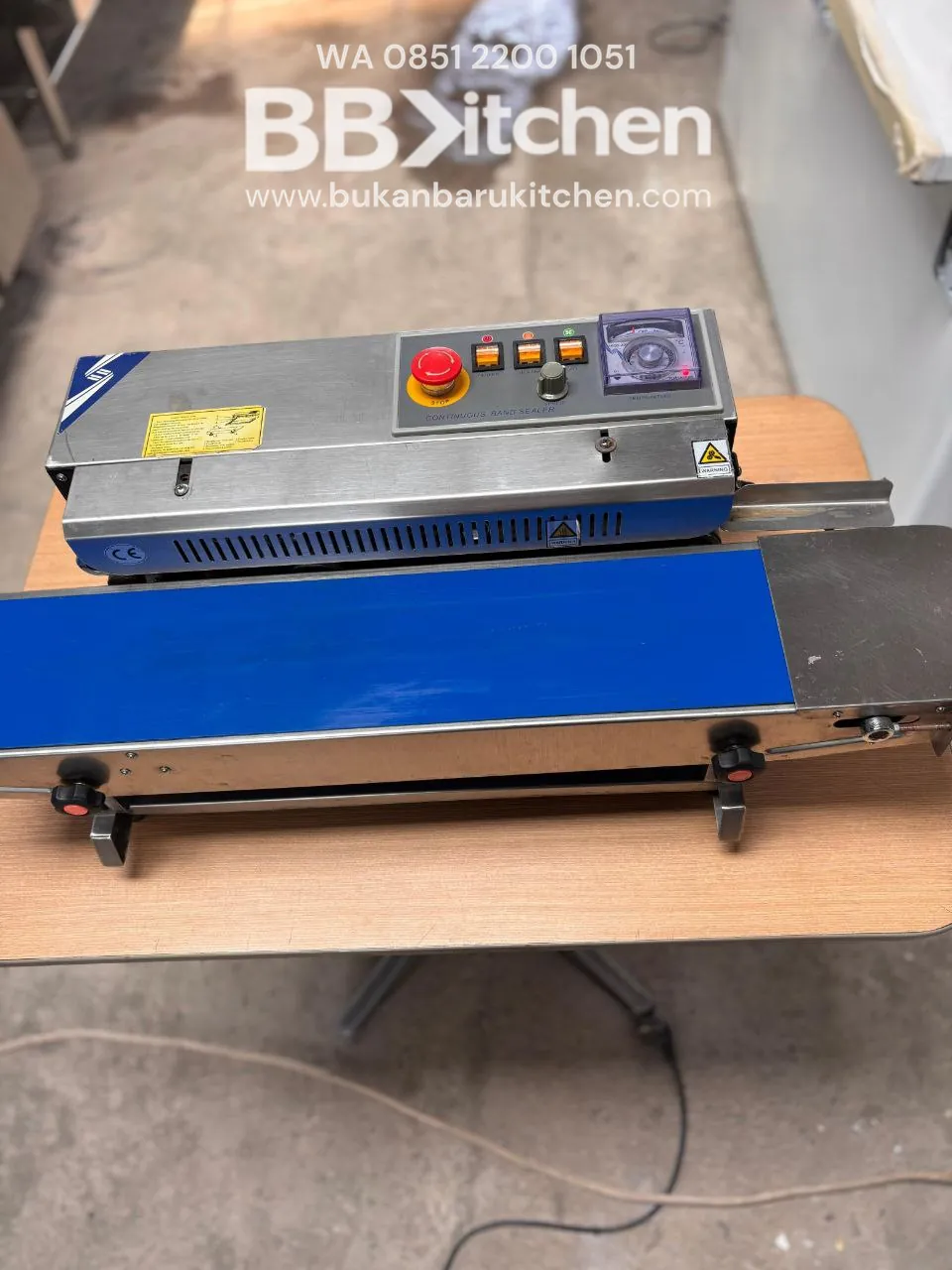 Mesin Continuous Band Sealer Merk Gold - Image 3