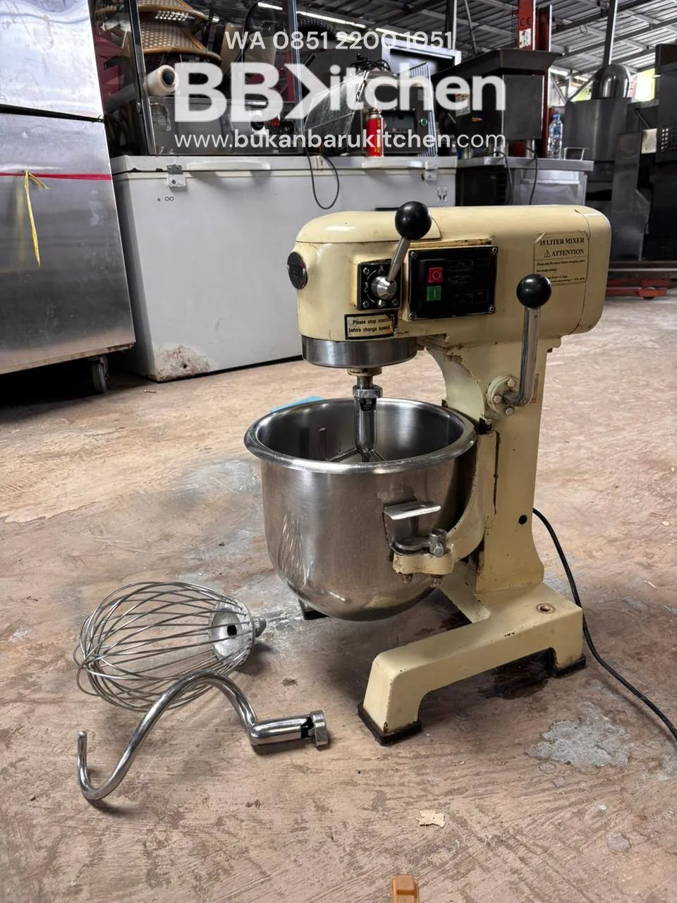Mixer Planetary 15 Liter Merk Blessed - Image 3