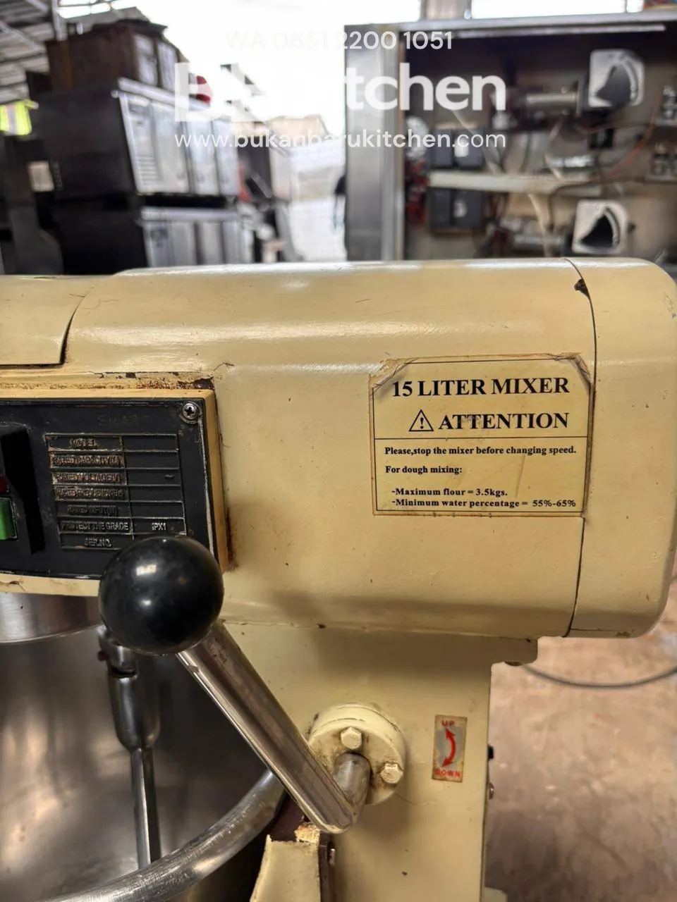 Mixer Planetary 15 Liter Merk Blessed - Image 5