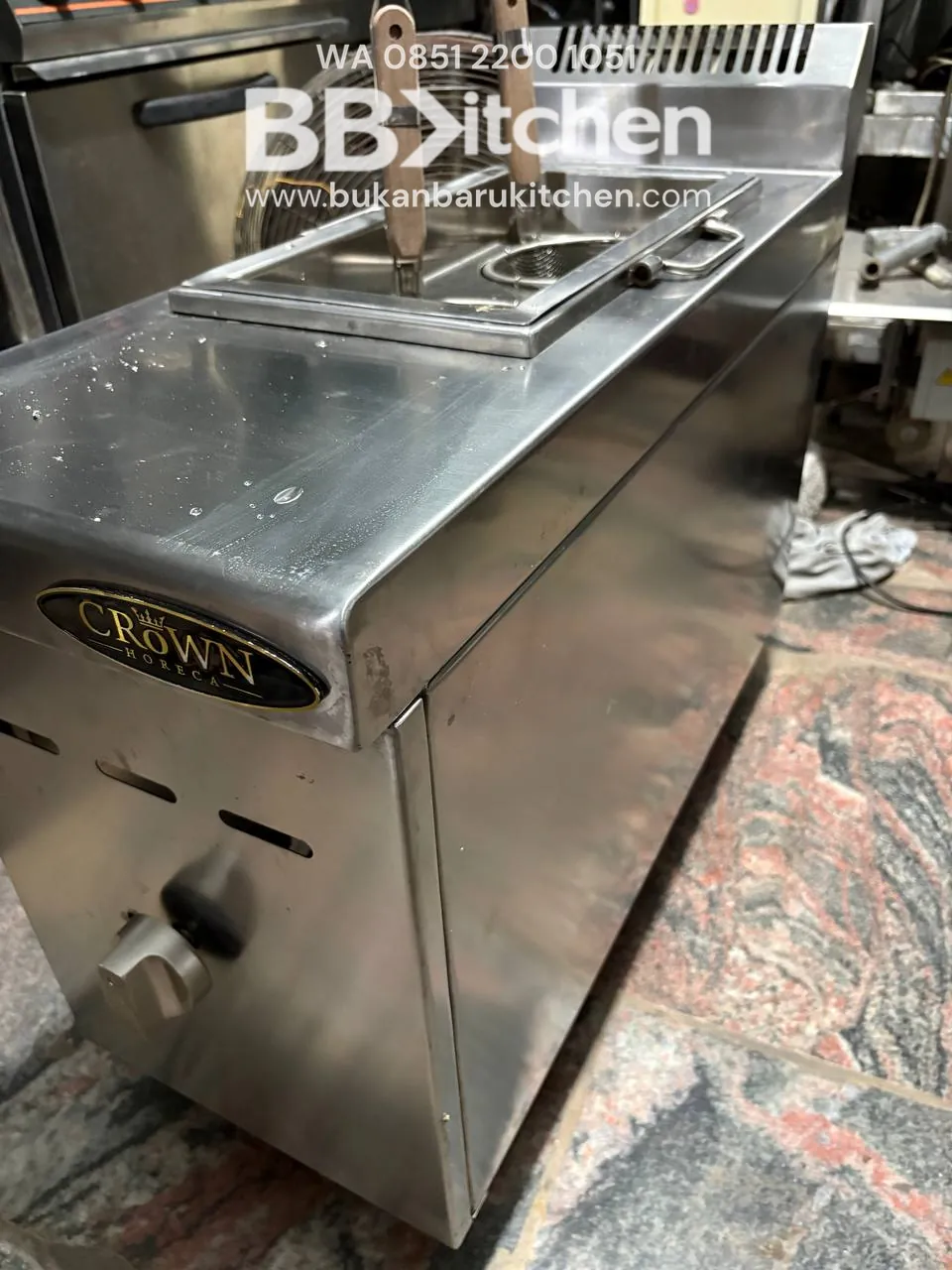 Noodle Boiler 2 Lubang Low Pressure Ukuran 30x75x55 - Image 3