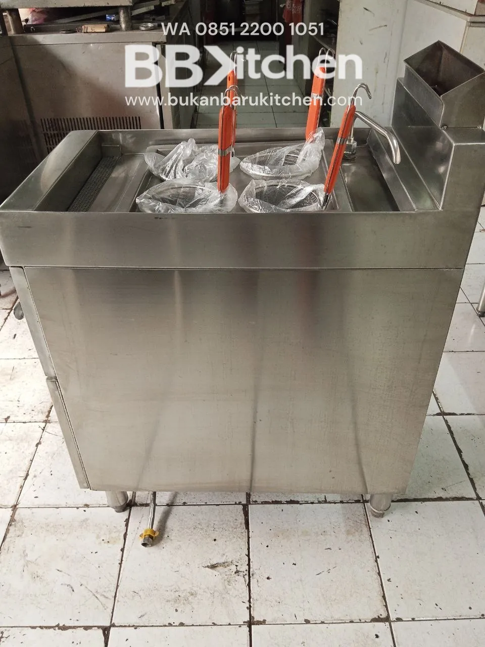 Noodle Boiler 4 Lubang Ukuran 40x75x85 Baru - Image 3