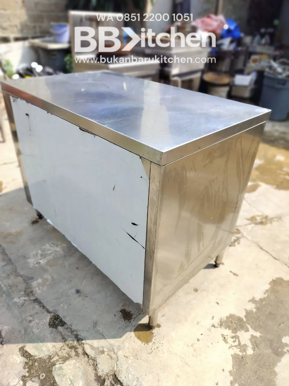 Open Kabinet Stainless Steel Ukuran P 106 L 63 T 85 - Image 6