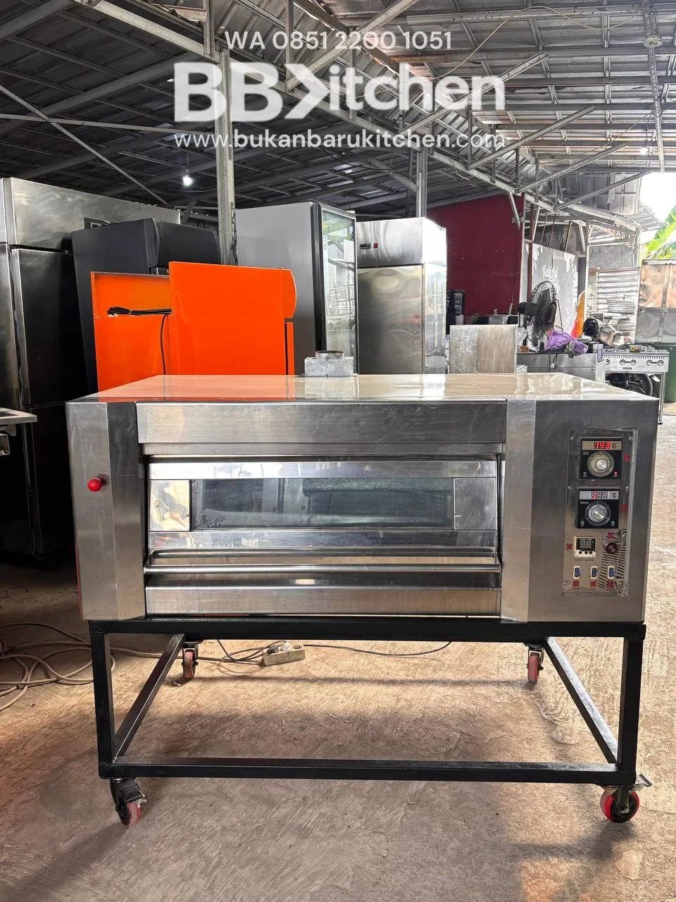 Oven Gas 1 Deck 2 Loyang - Ideal untuk Resto dan Bakery