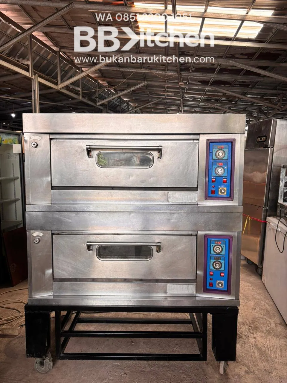 Oven Gas 2 Deck 4 Loyang BBKitchen - Image 3