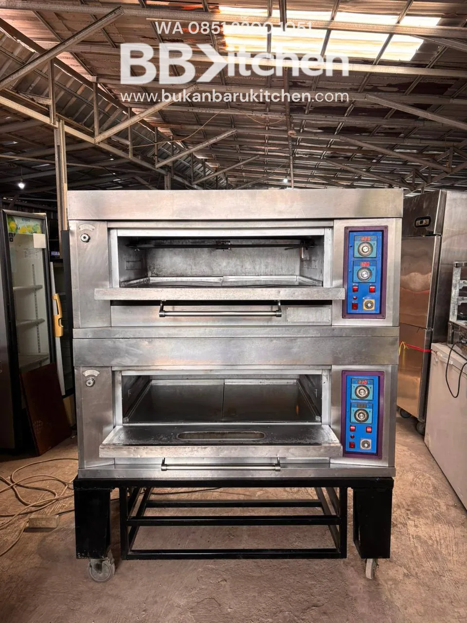 Oven Gas 2 Deck 4 Loyang BBKitchen - Image 4