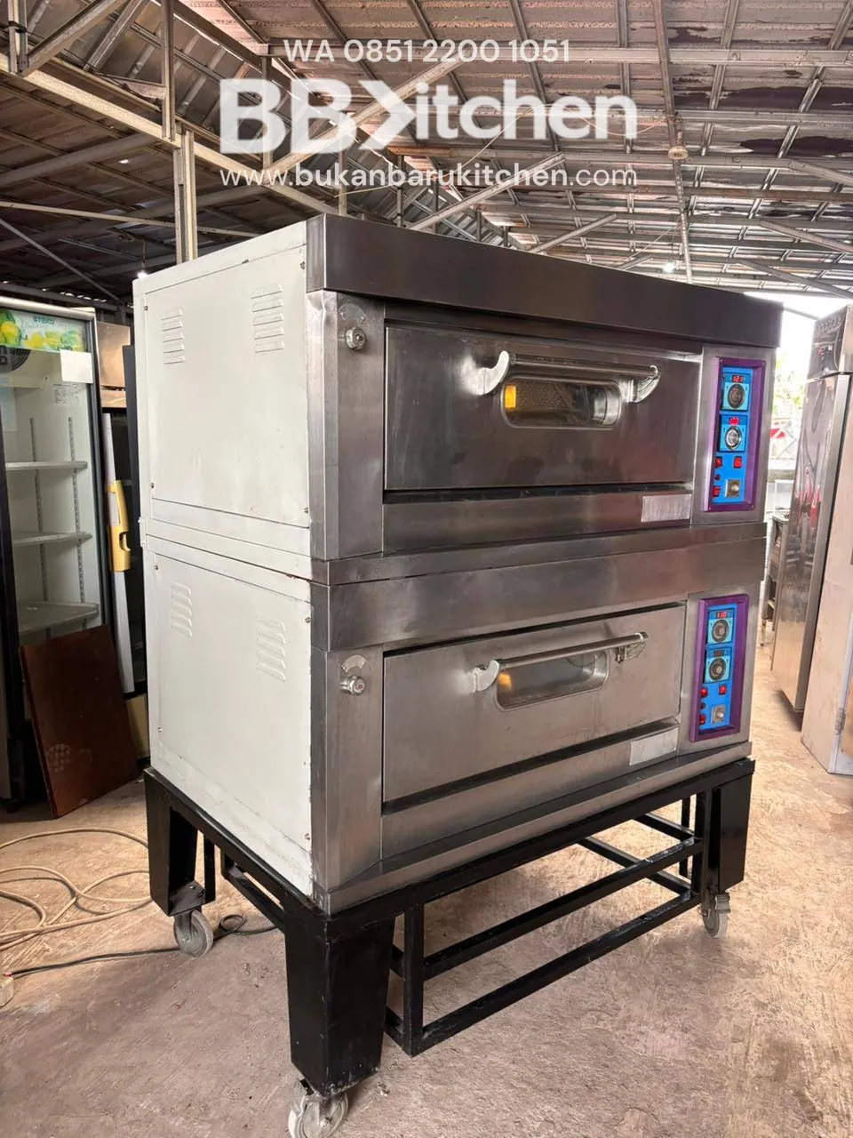 Oven Gas 2 Deck 4 Loyang BBKitchen