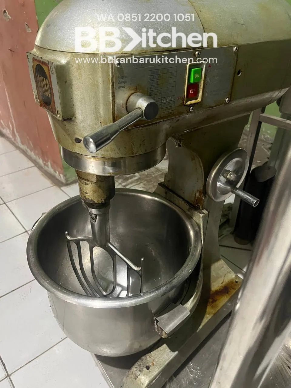 Plantery Mixer B20 Ichibo Kapasitas 20 Liter - Image 3