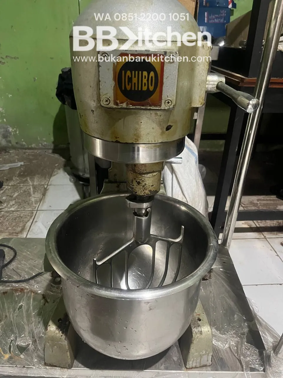 Plantery Mixer B20 Ichibo Kapasitas 20 Liter