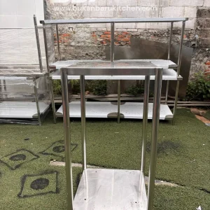 Rak 2 Susun Stainless Steel Ukuran 55x55x102