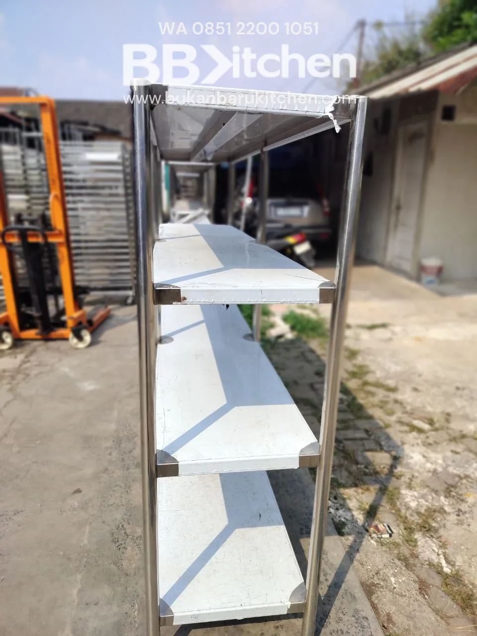 Rak 4 Susun Stainless Steel P200 L50 T155 - Image 4