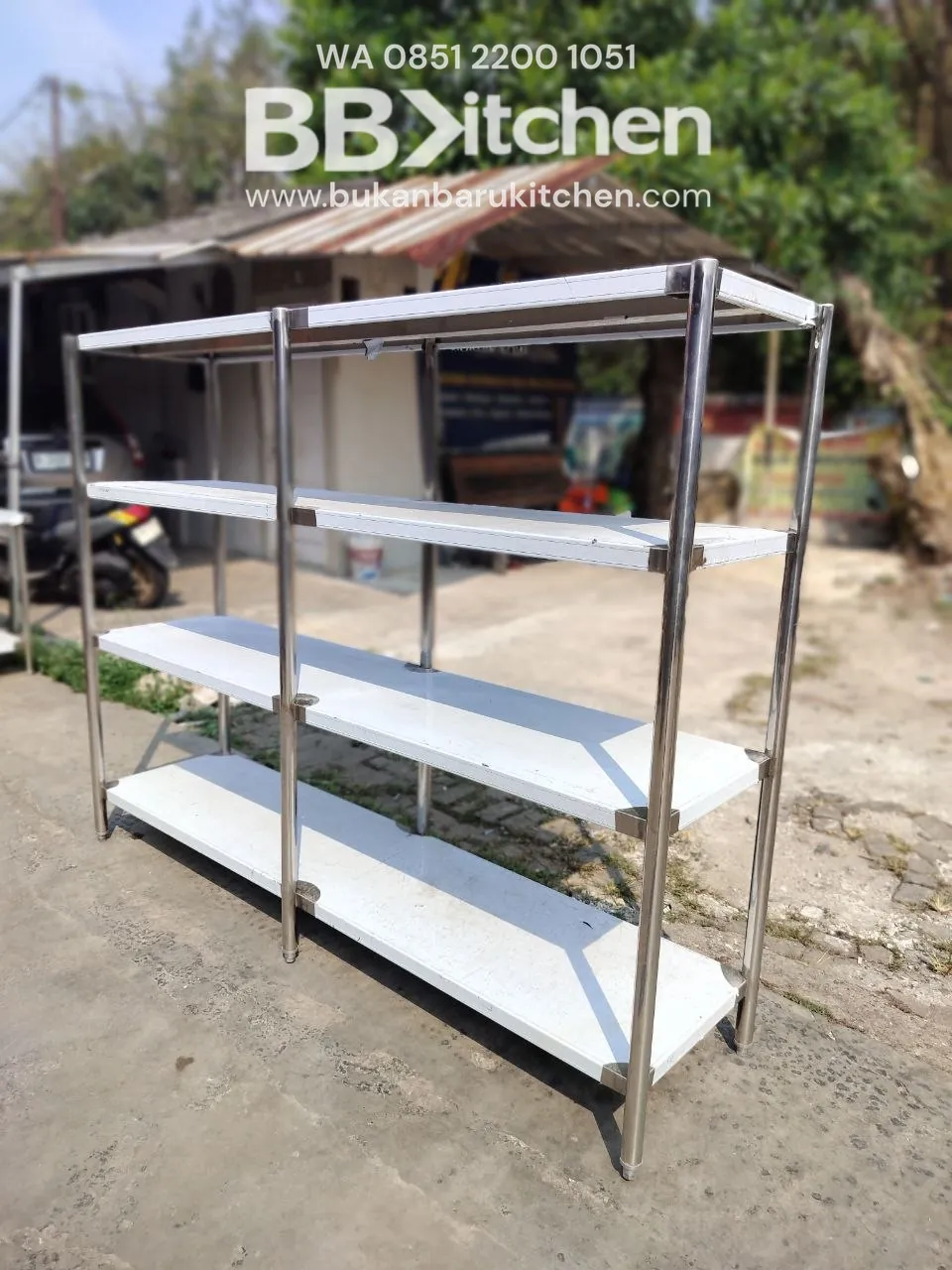 Rak 4 Susun Stainless Steel P200 L50 T155 - Image 5