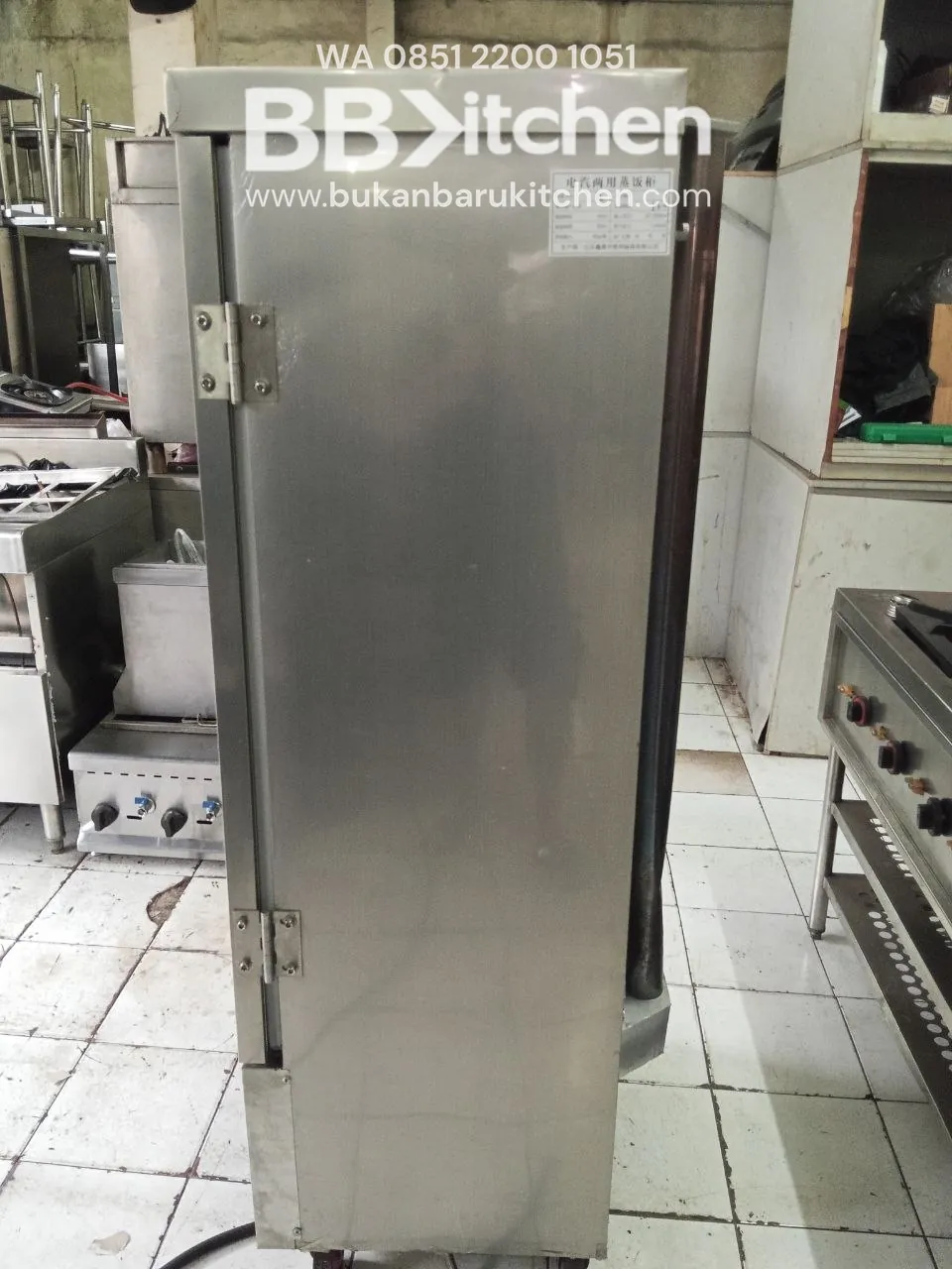 Rice Steamer 12 Tray Kapasitas Besar untuk Restoran dan Katering - Image 2
