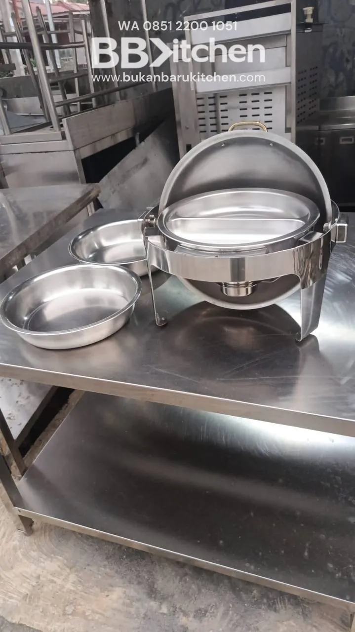 Roll Top Chafing Dish 6.8 Liter Sunnex - Image 2