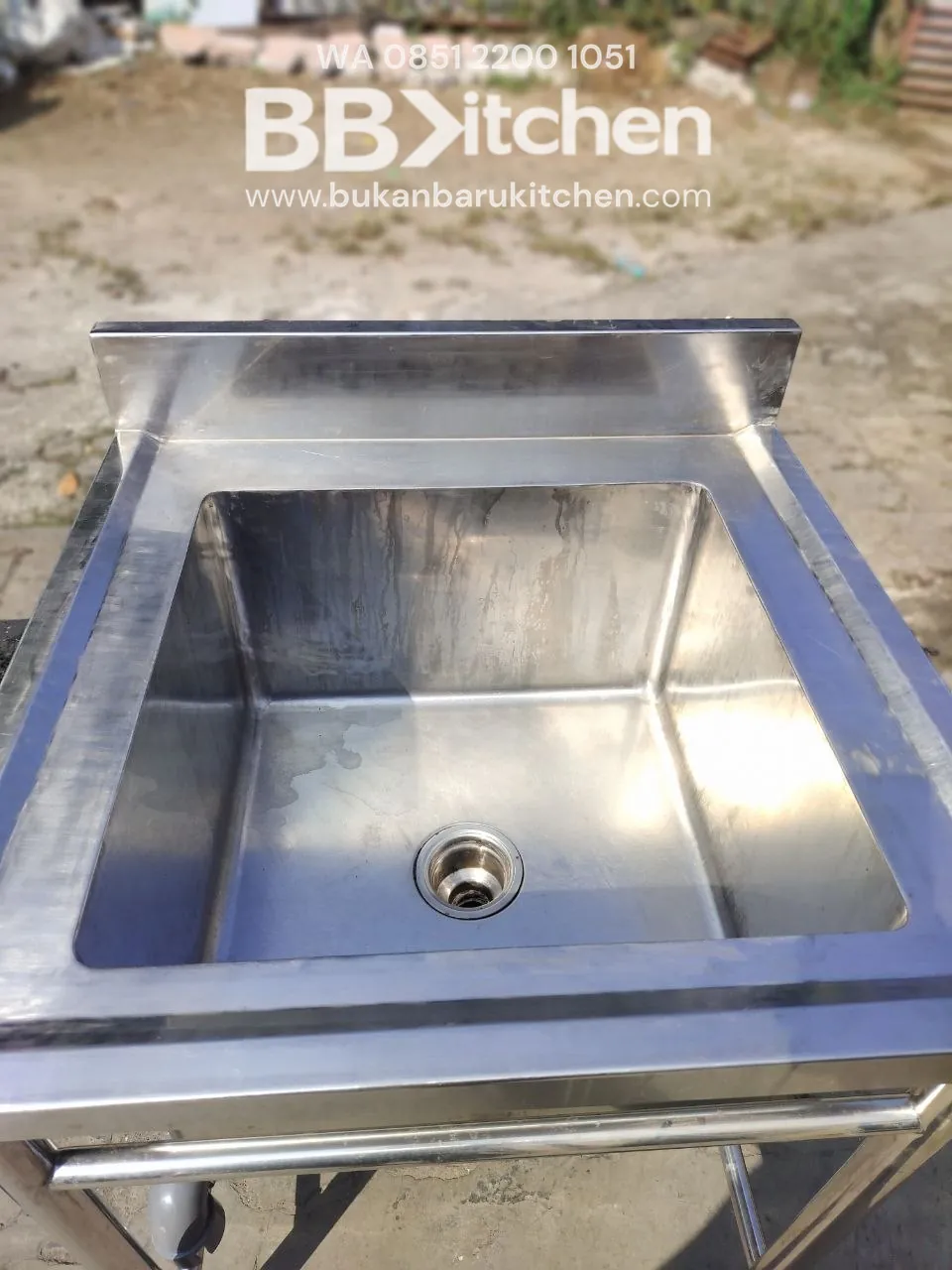 Single Sink Stainless Steel Ukuran P 70 L 70 T 85 - Image 3
