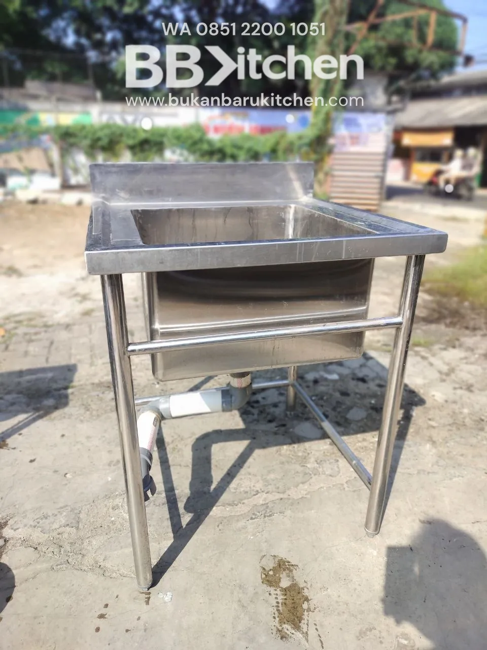 Single Sink Stainless Steel Ukuran P 70 L 70 T 85