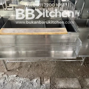 Sink Cocktail Stainless Steel Ukuran 150x70x80