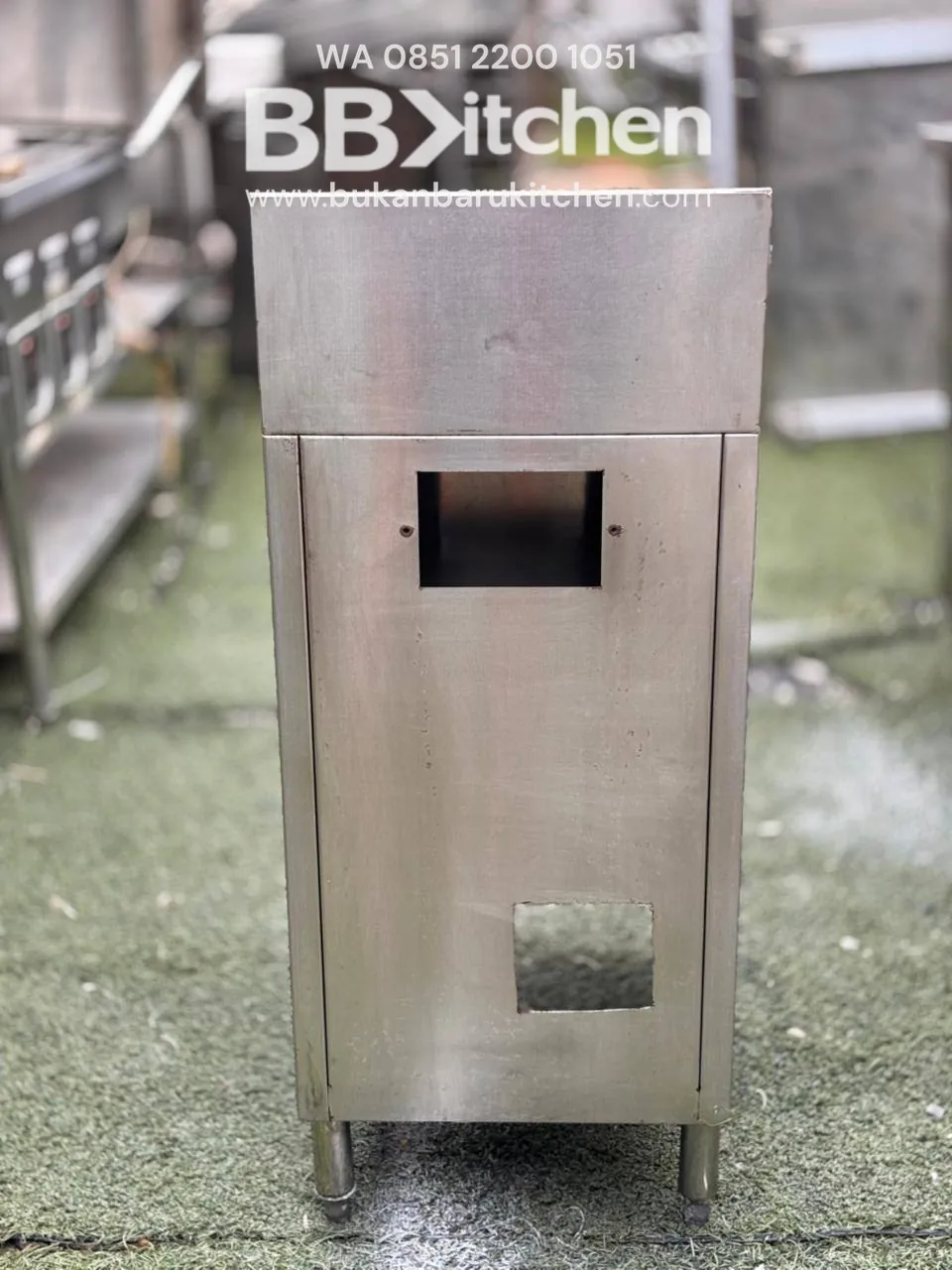 Sink Stainless Steel 1 Lubang 40x60x85 cm - Image 4