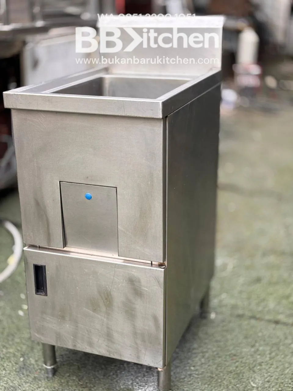 Sink Stainless Steel 1 Lubang 40x60x85 cm - Image 5