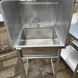 Sink Stainless Steel 1 Lubang 60x60x85