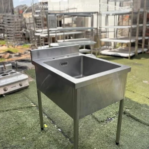 Sink Stainless Steel 1 Lubang Ukuran 60x75x85
