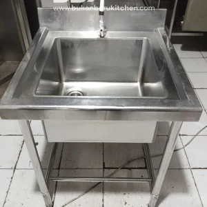 Sink Stainless Steel 1 Lubang Ukuran 70x70x85