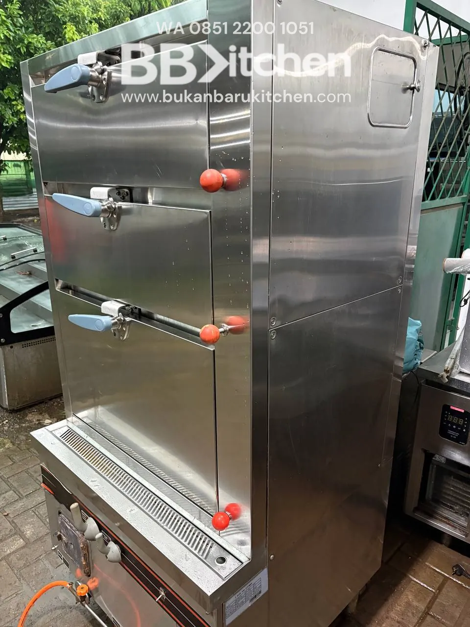 Steamer Blower 3 Deck Ukuran 90x80x185 - Image 3