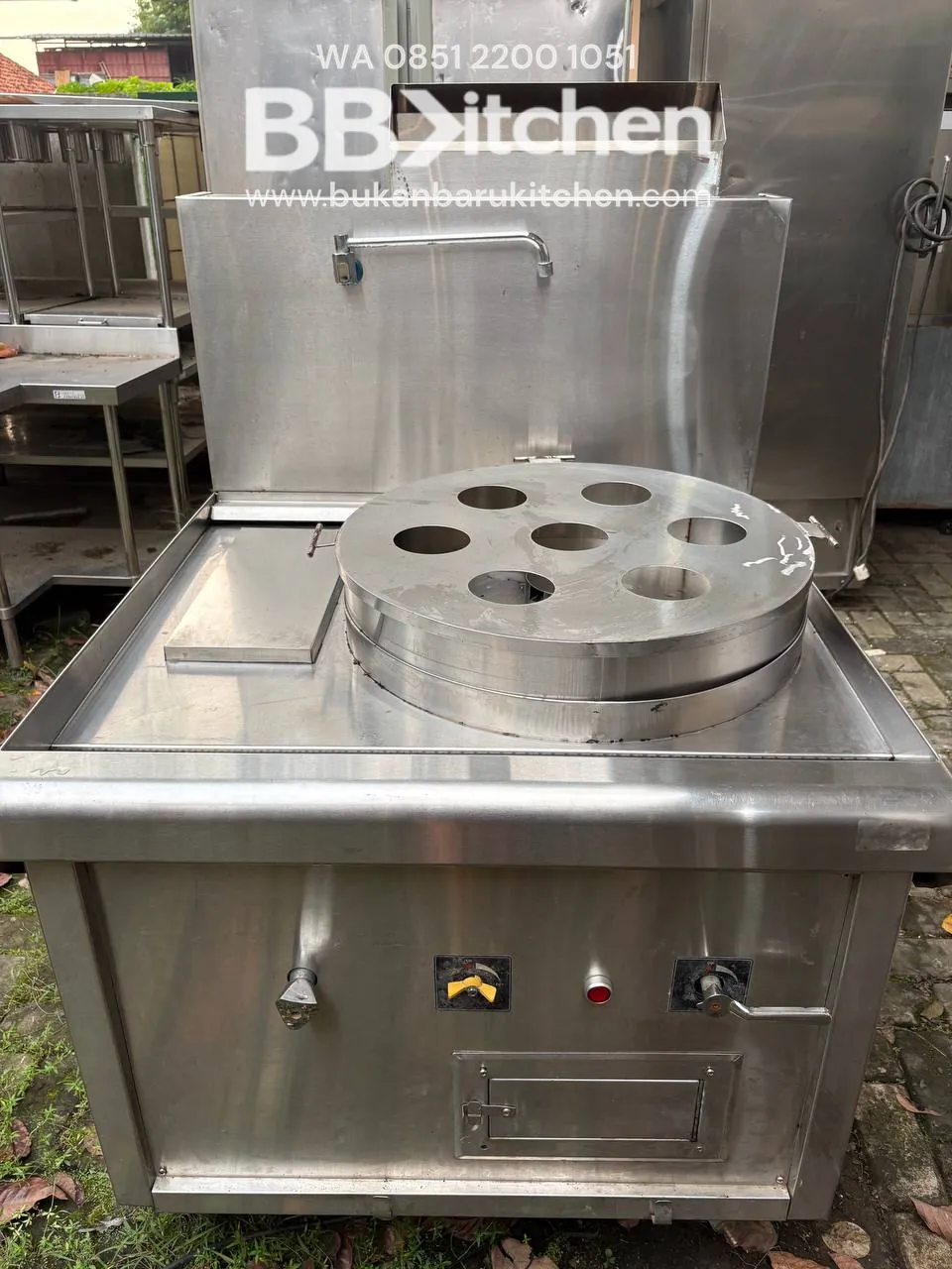 Steamer Dimsum Blower Low Pressure Ukuran 90x100x80 - Image 2