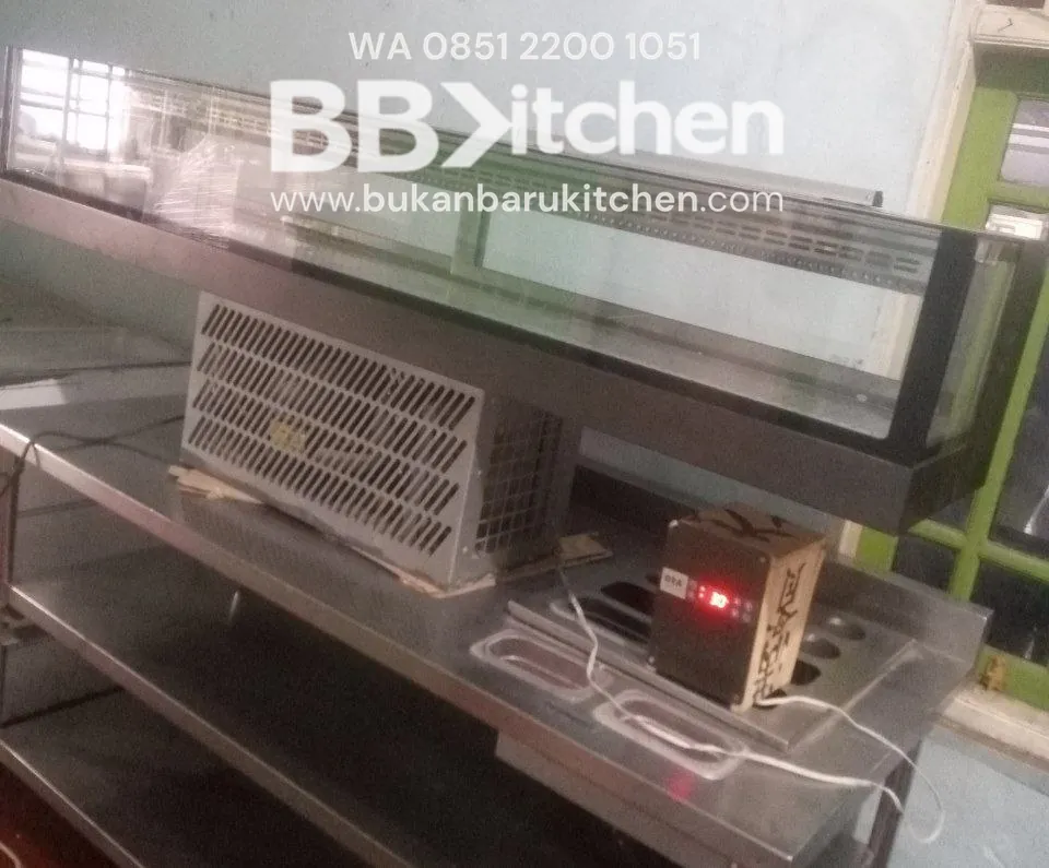 Sushi Showcase GEA Model SHUSI - R 180S Ukuran 180x37x65 cm - Image 6