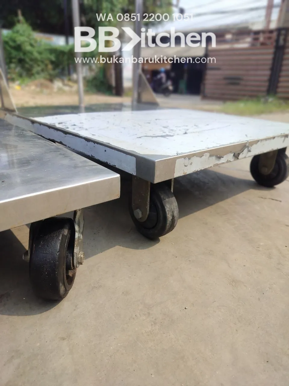 Troli Barang Ukuran P70 L90 T20 untuk Resto dan Katering - Image 6