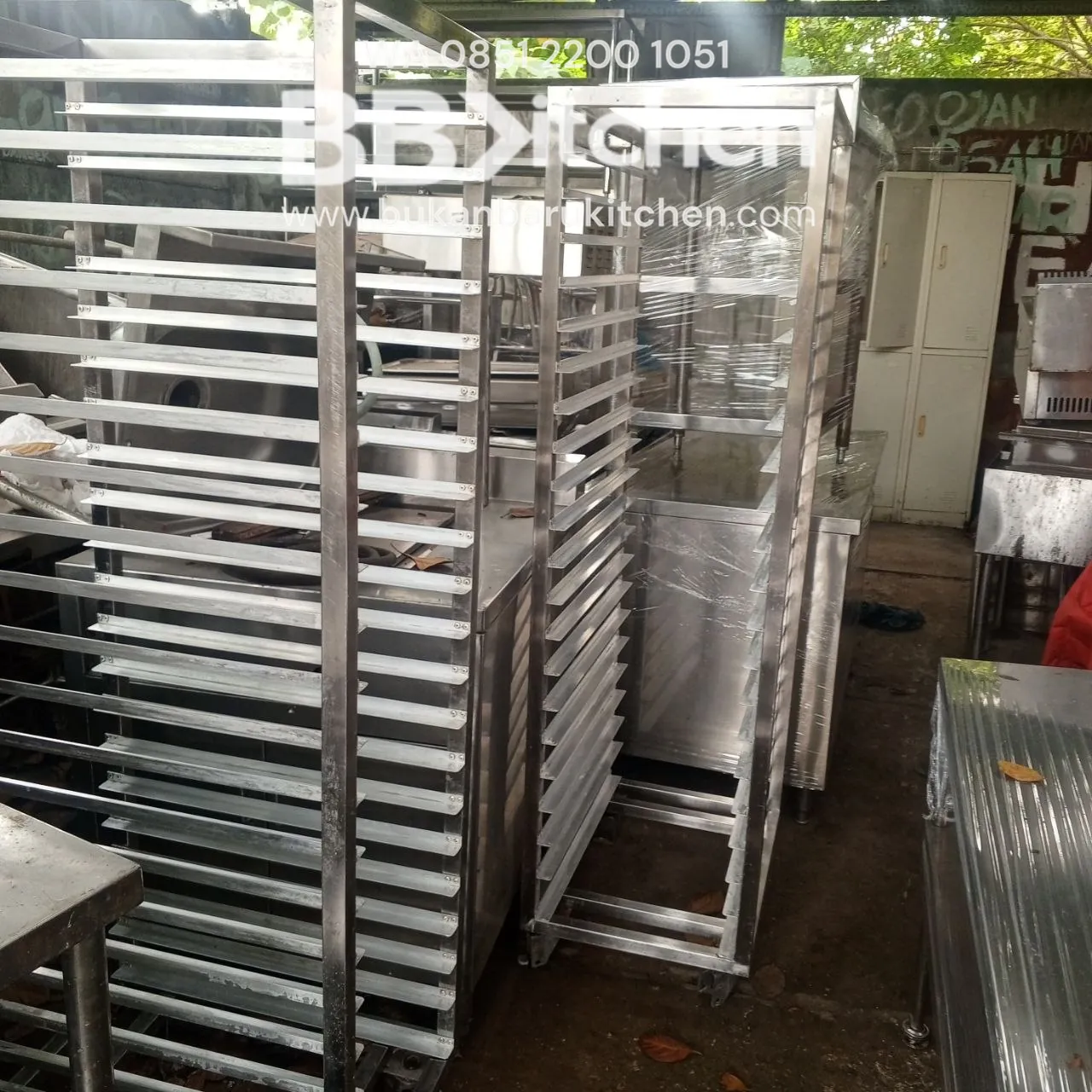 Troli Becry 21 Tray Ukuran 45x63x170 untuk Resto dan Katering - Image 3